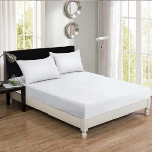 Plain White Bedsheet